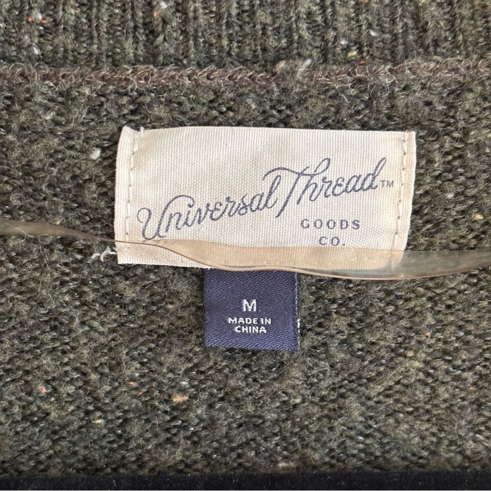 Universal Threads Long Green Open Front Cardigan … - image 6